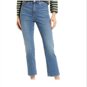 MADEWELL Jeans High Waist Slim Demi Boot cut size (32)